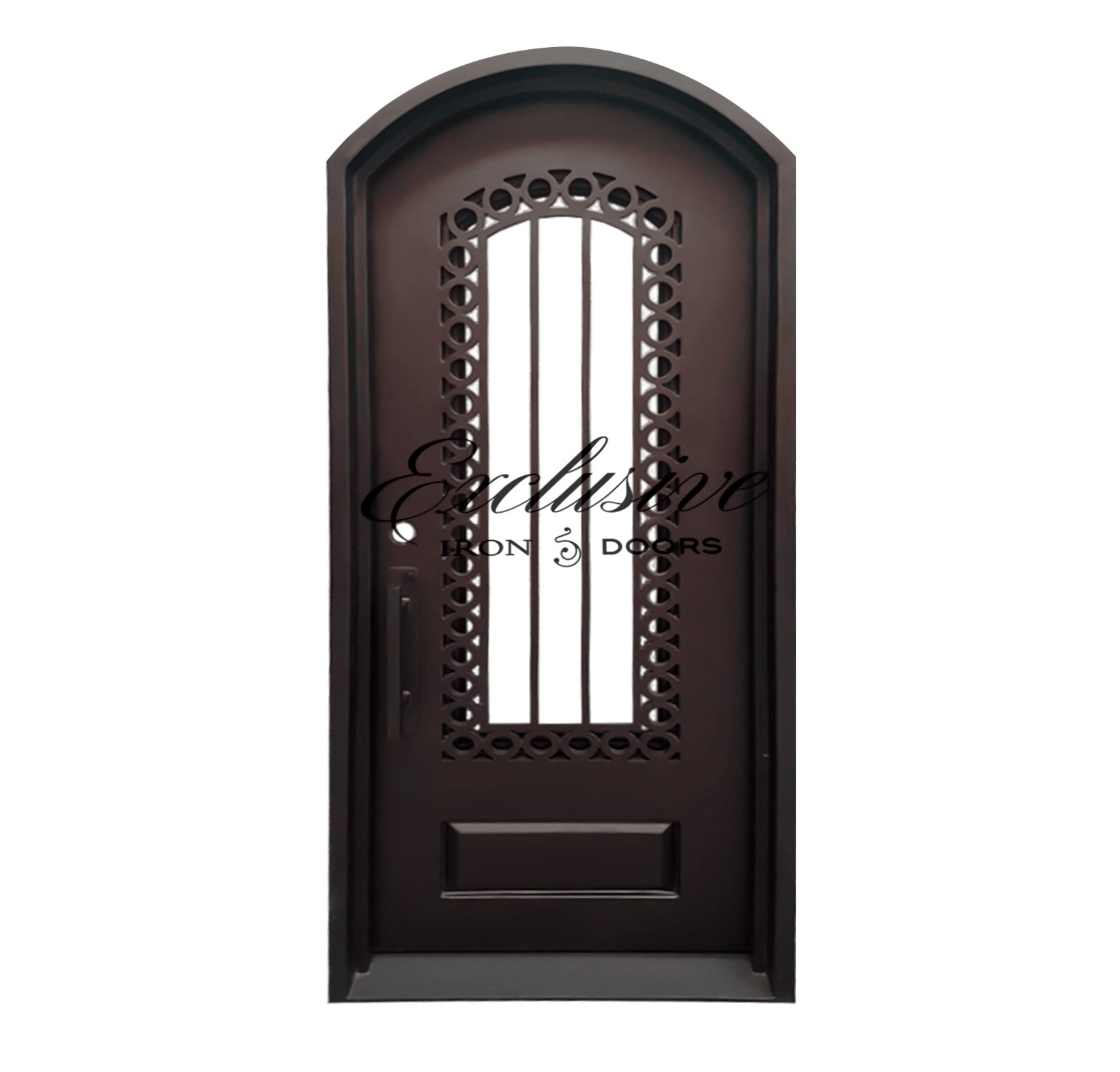 Agatha Eyebrow Single Iron Door