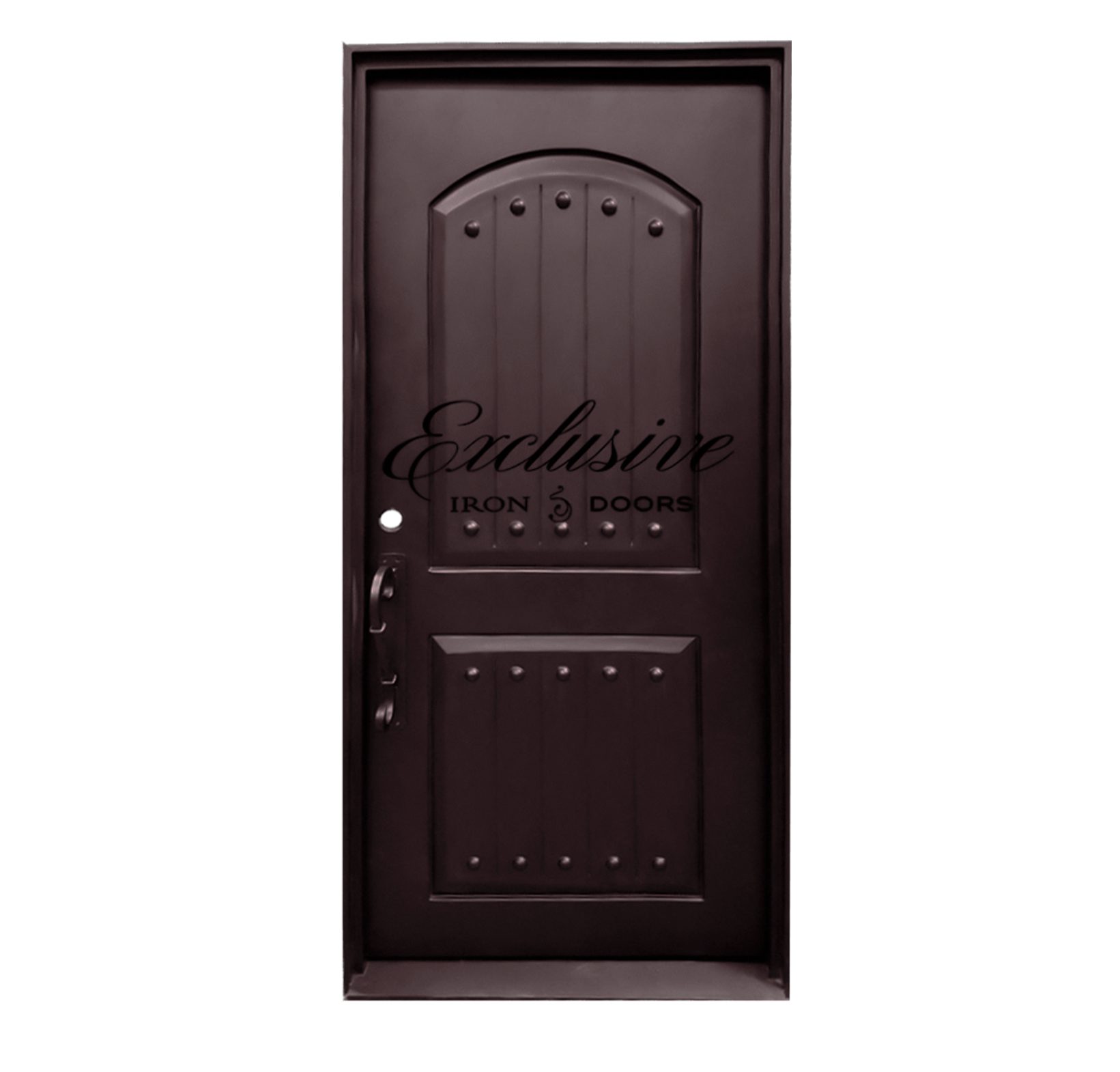 Banks Single Iron Door