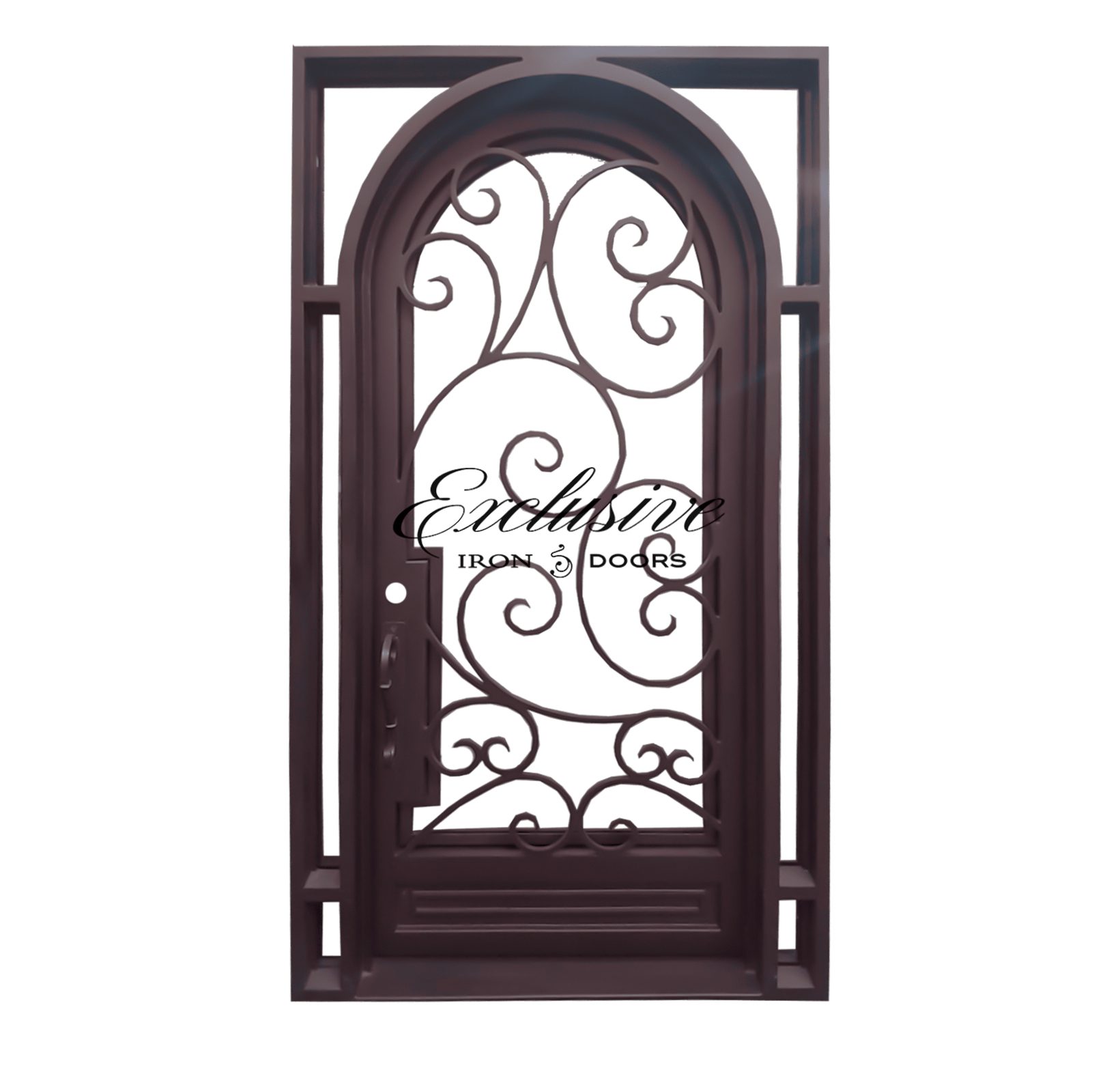 Heather Single Iron Door