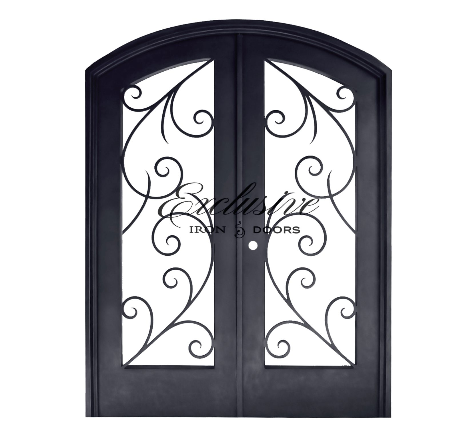 Pauline Eyebrow Double Iron Door