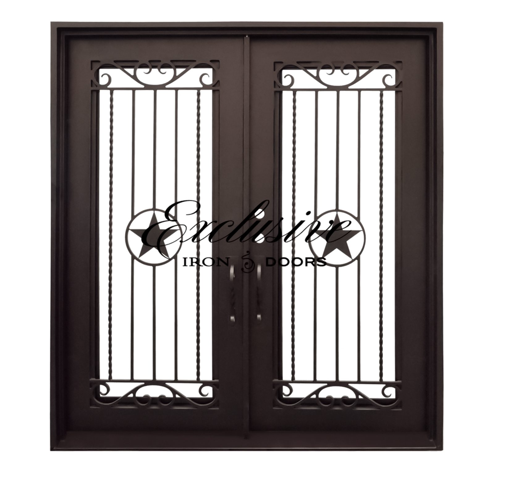 Lone Star 2 Double Square Door