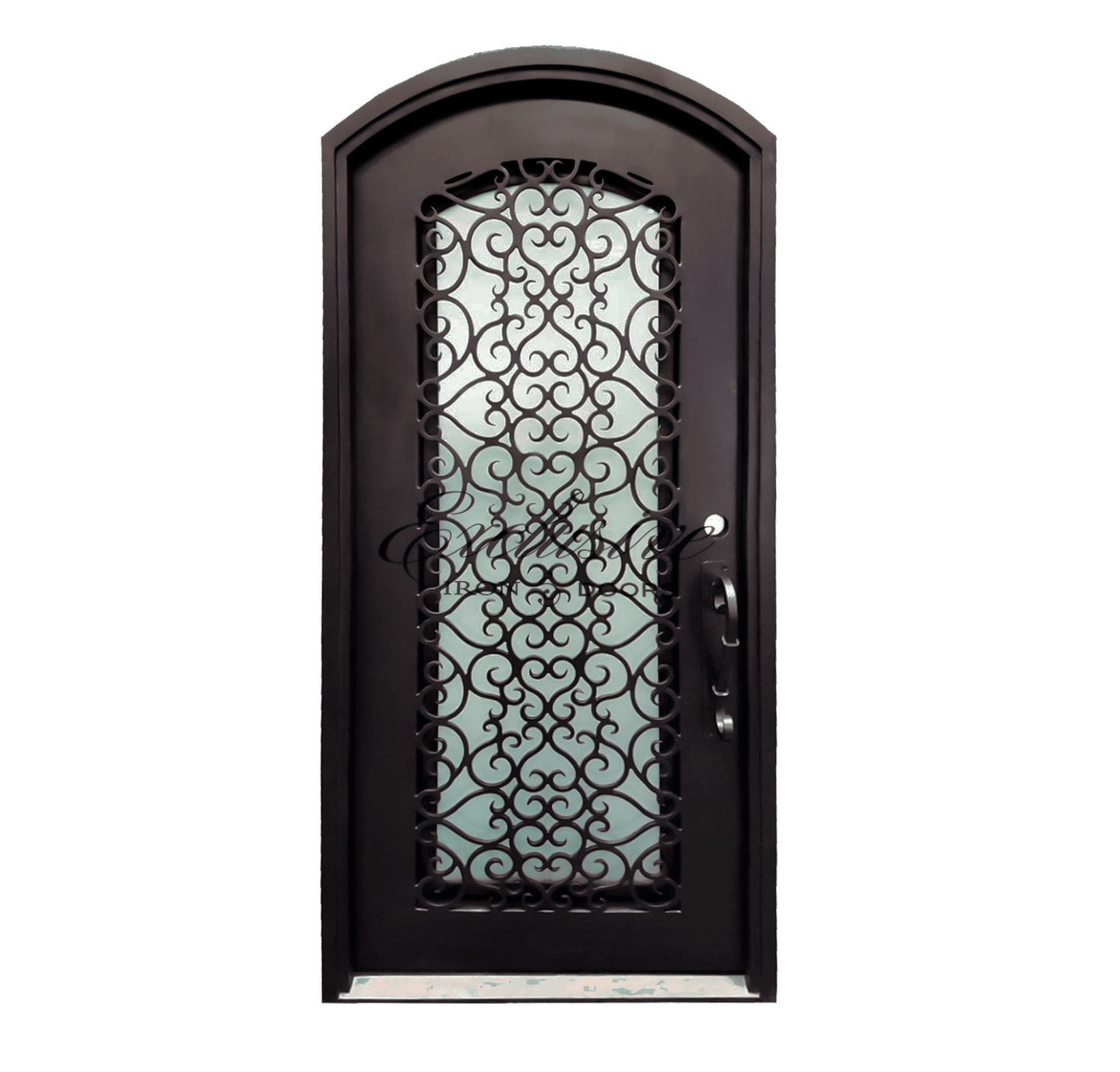 Custom Padma Eyebrow, Single Iron Door