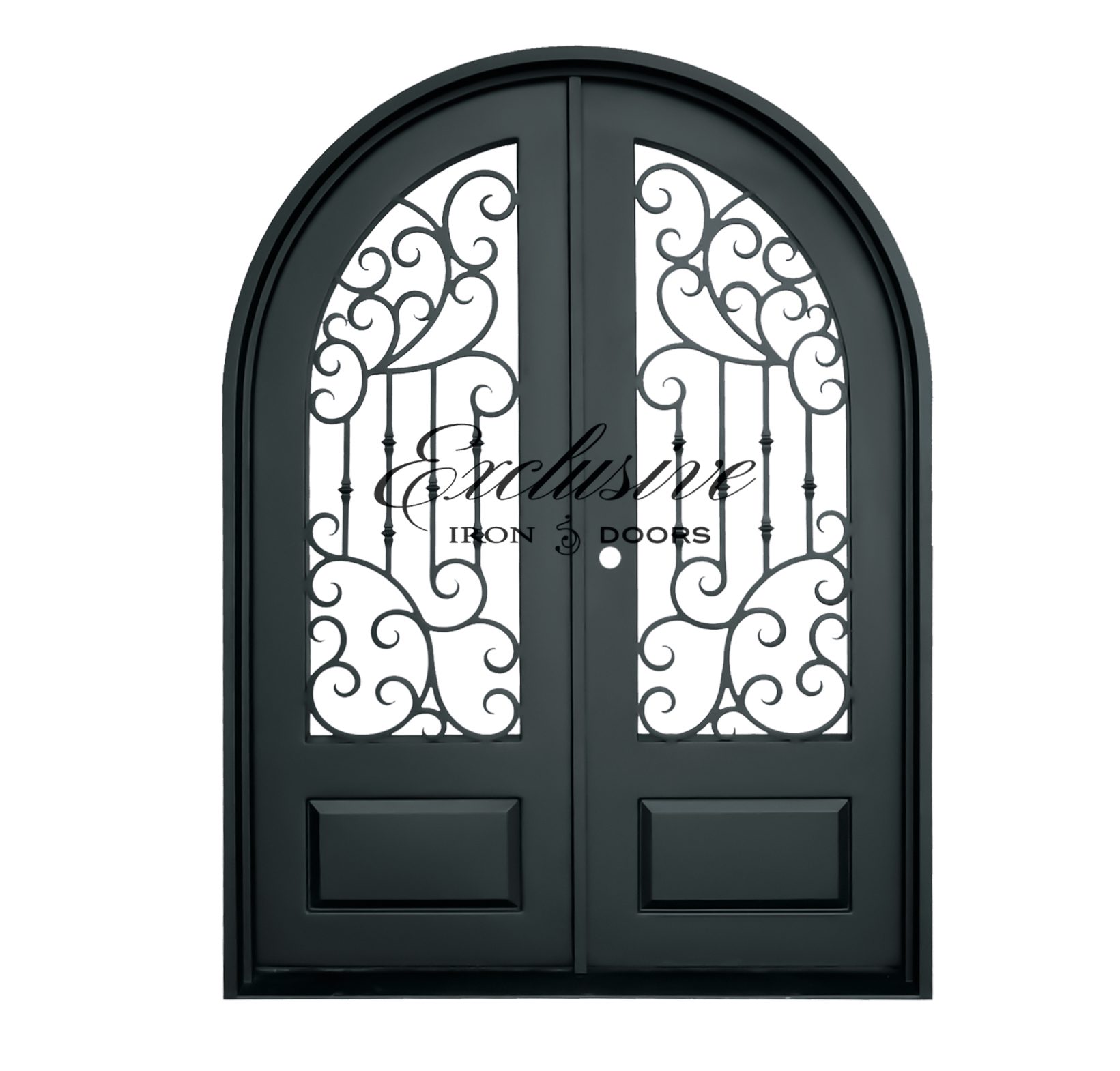 Roxane Round Double Iron Door