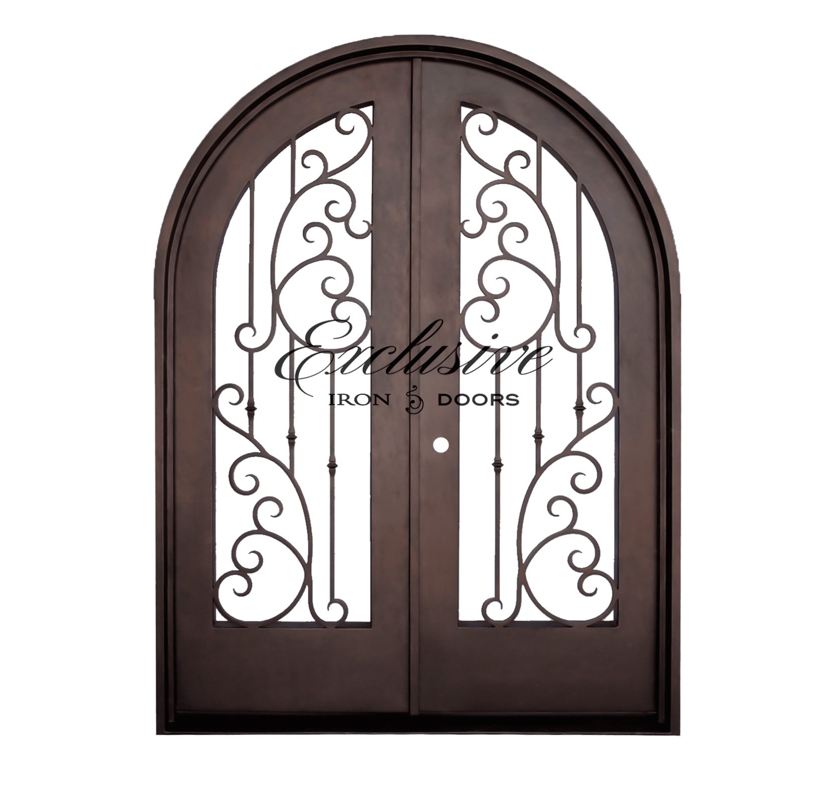 Dalila Round Double Iron Door