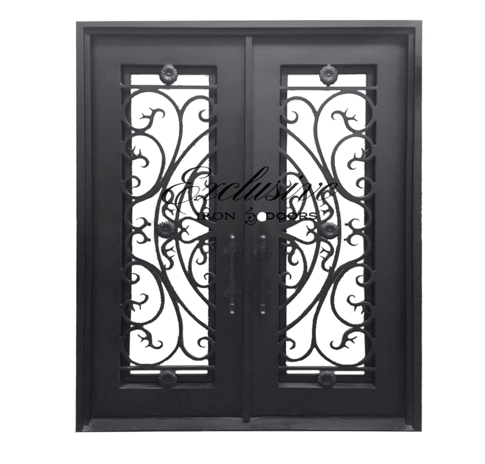 Forest Double Iron Door