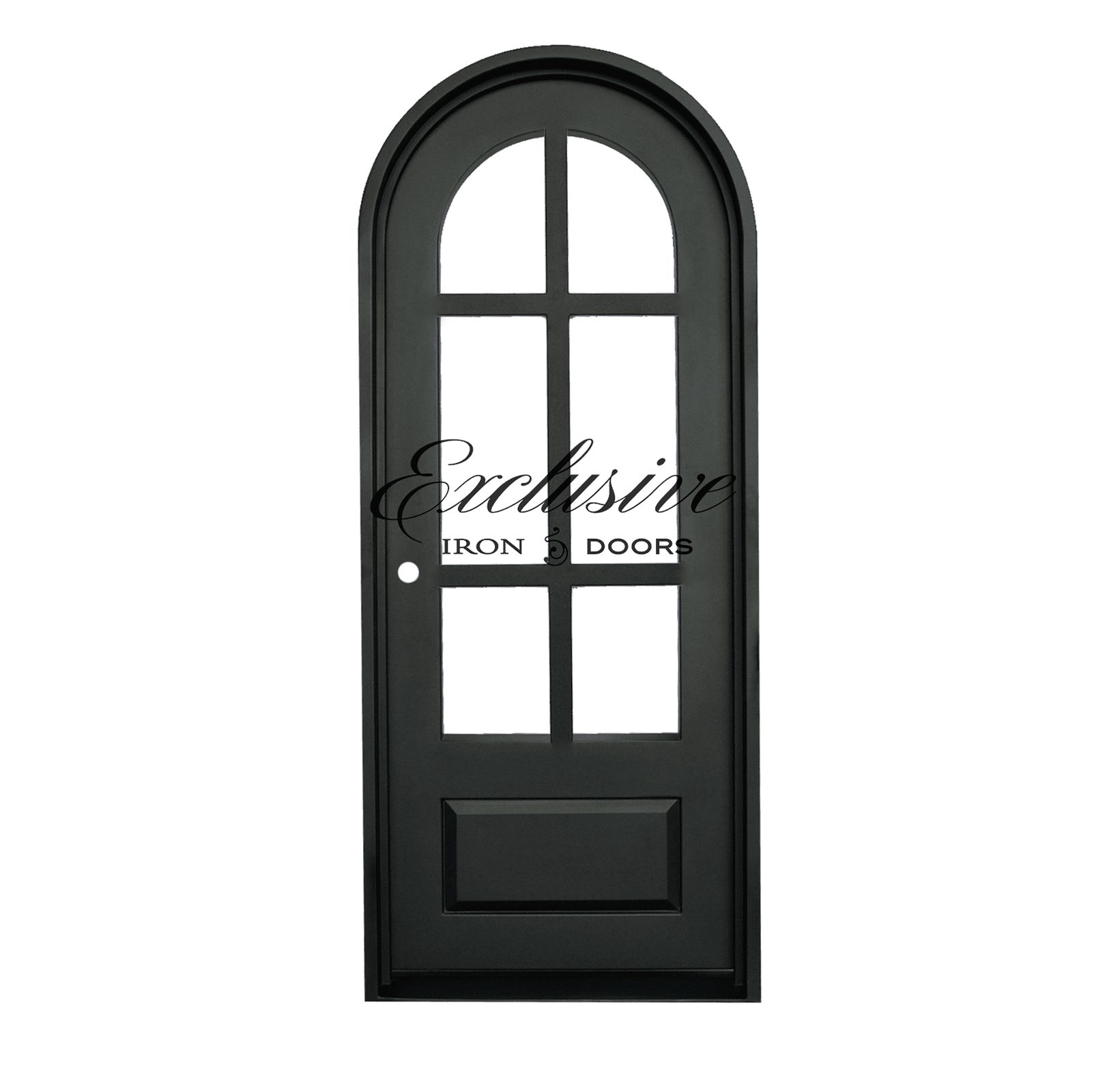Eleanor Round, Single Iron Door