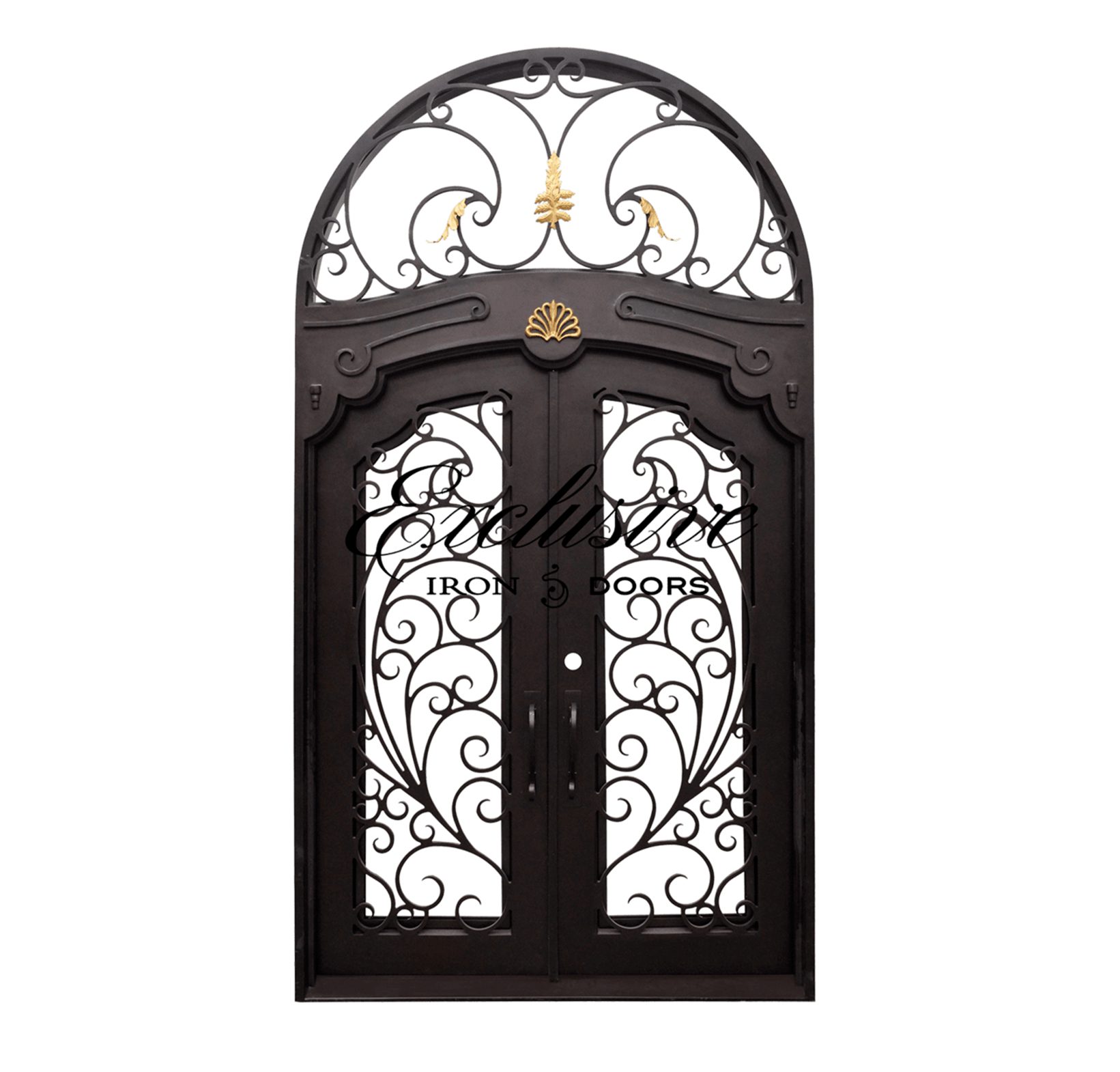 Custom Mangold Double Iron Door