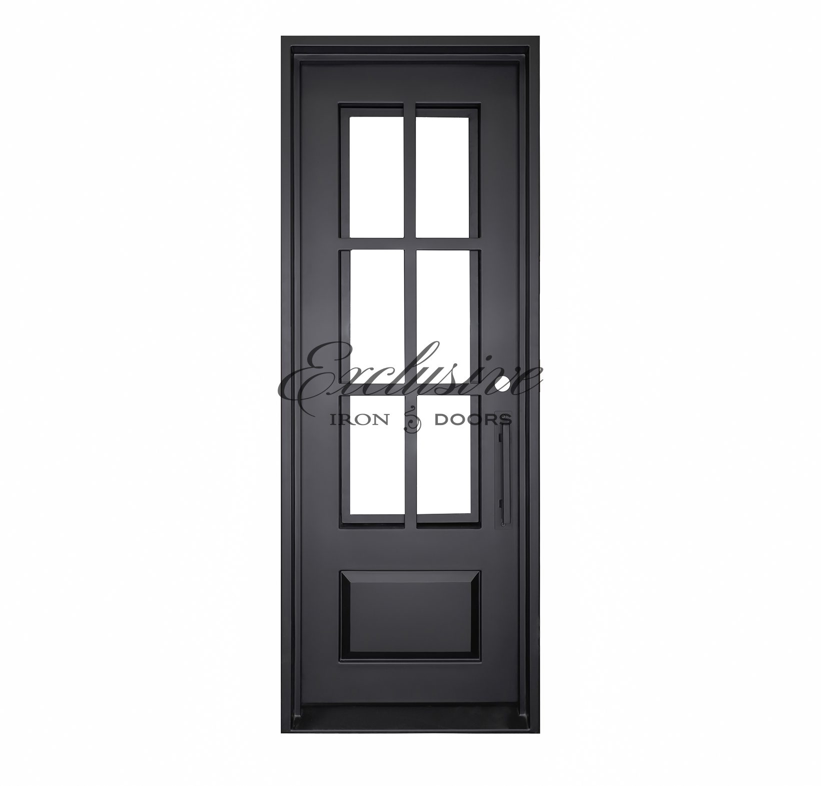 Eleanor Square Single Iron Door
