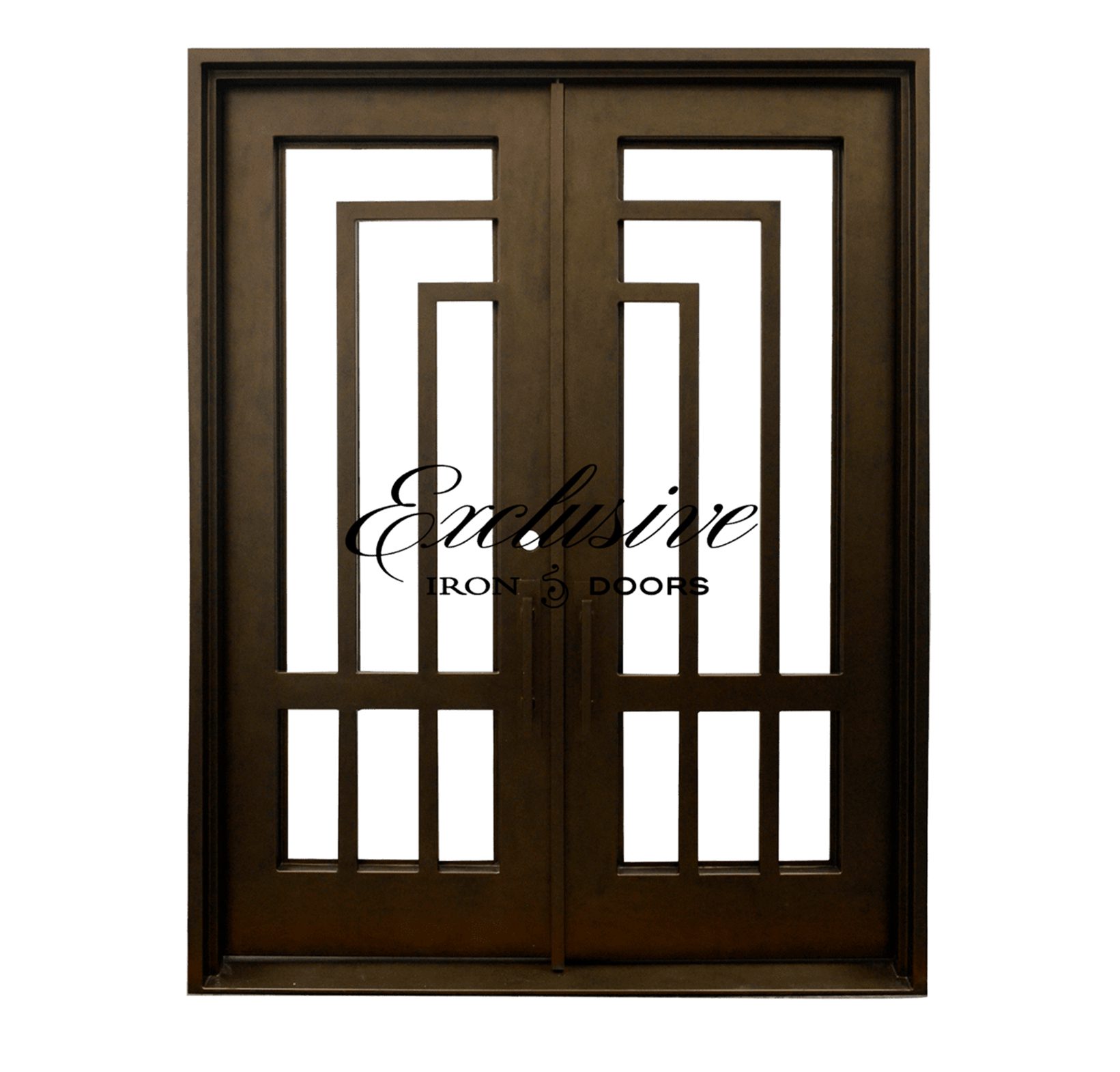 Rifle Double Square Iron Door