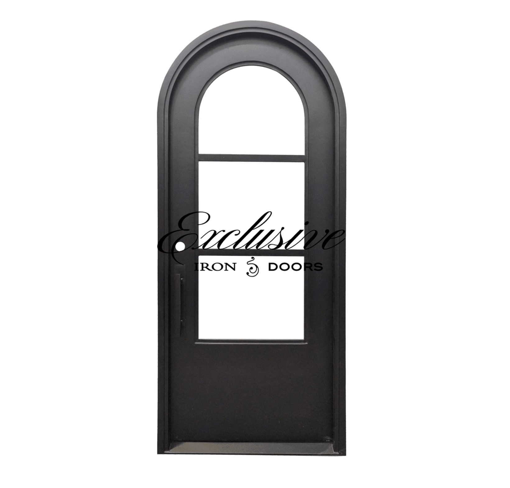 Fairhill Single Round Iron Door
