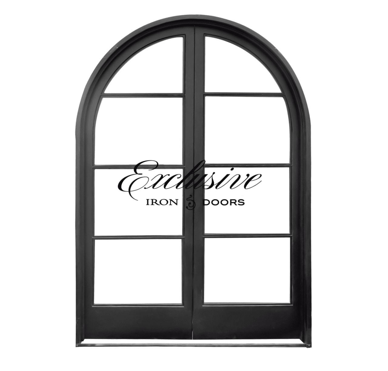 Vauthier Double Round Iron Door