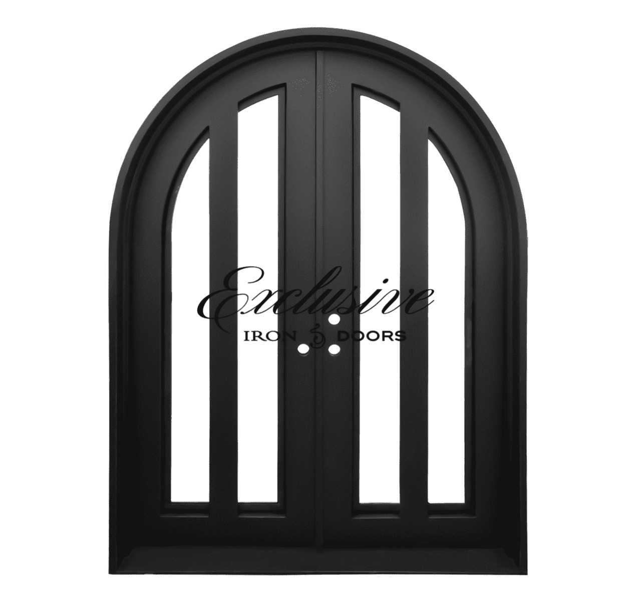 Highway Round Double Iron Door