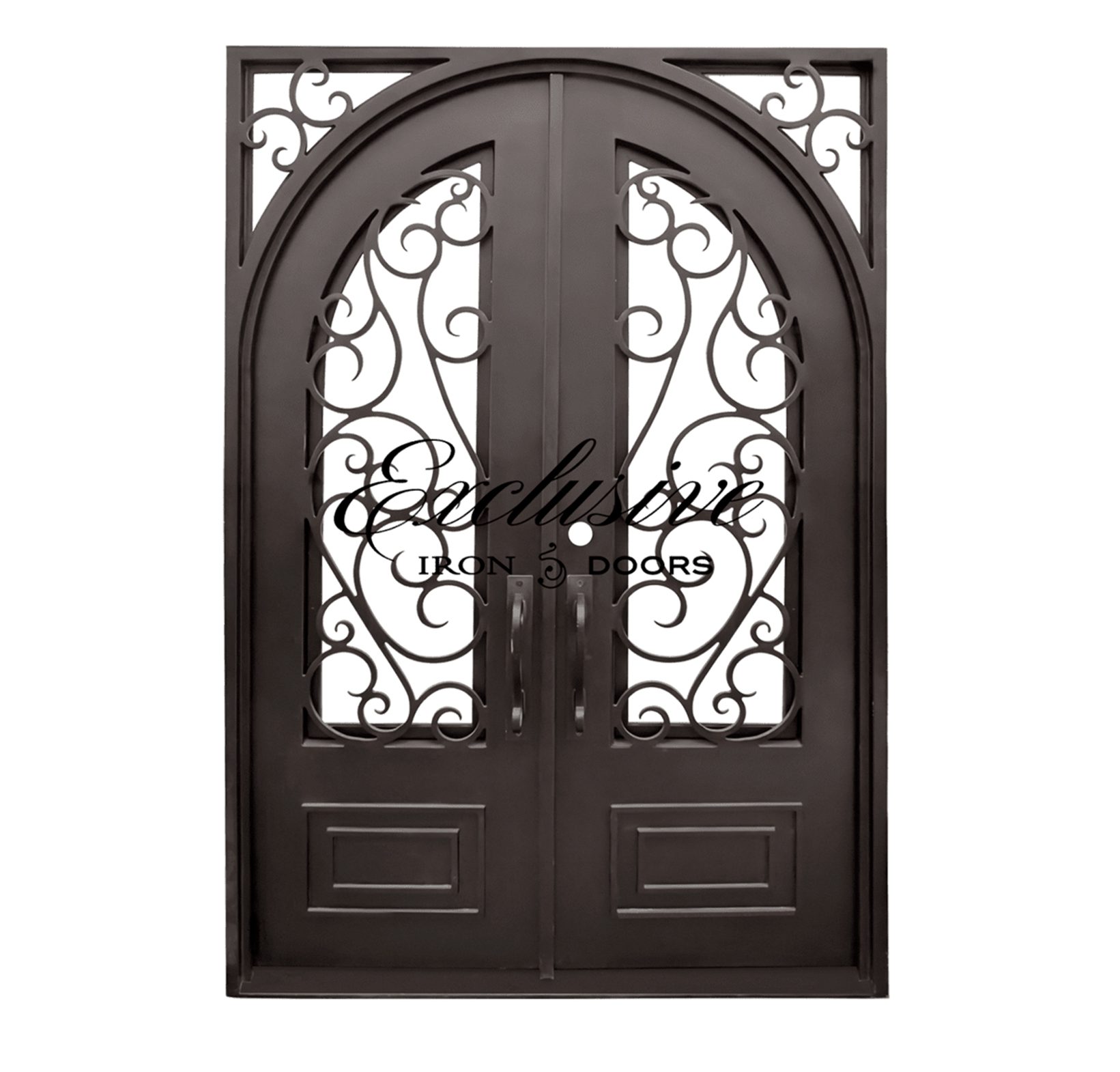 Heritage Double Square Iron Door