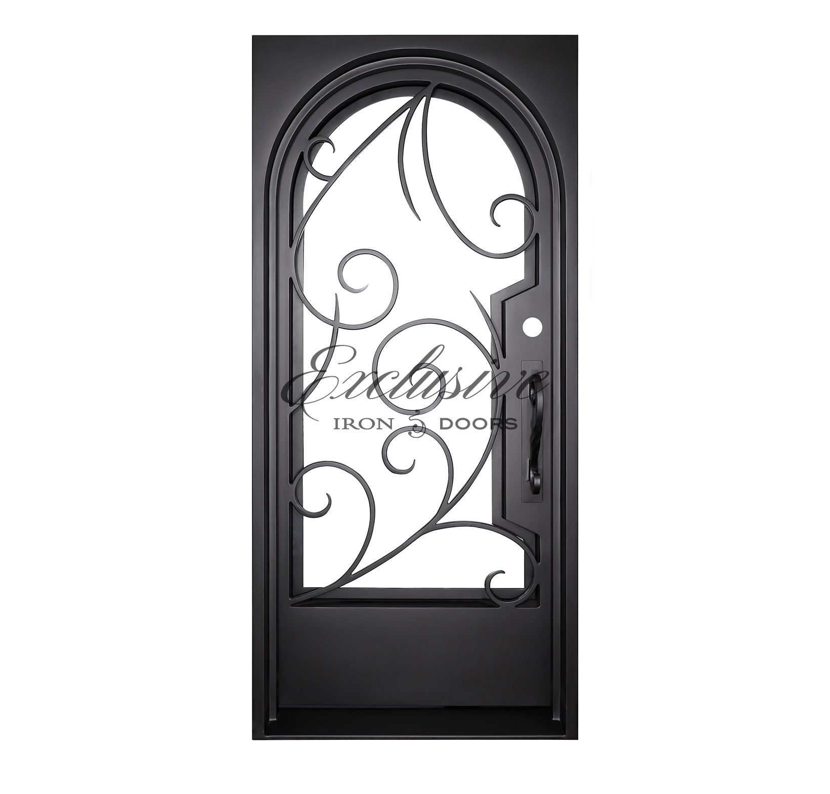 Pearl Square Single Iron Door