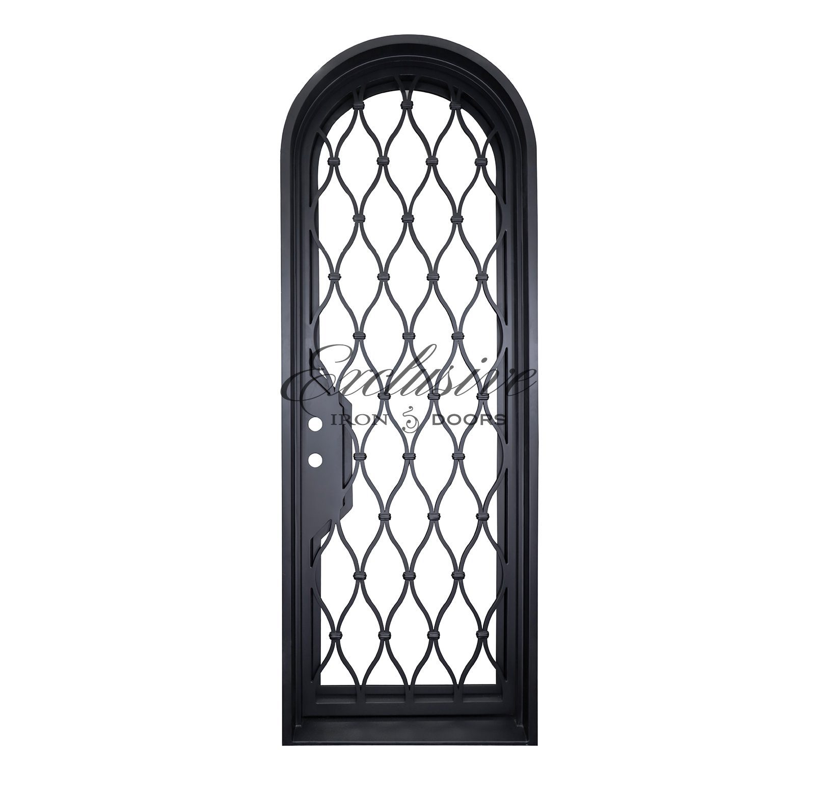 Astor Single Round Iron Door