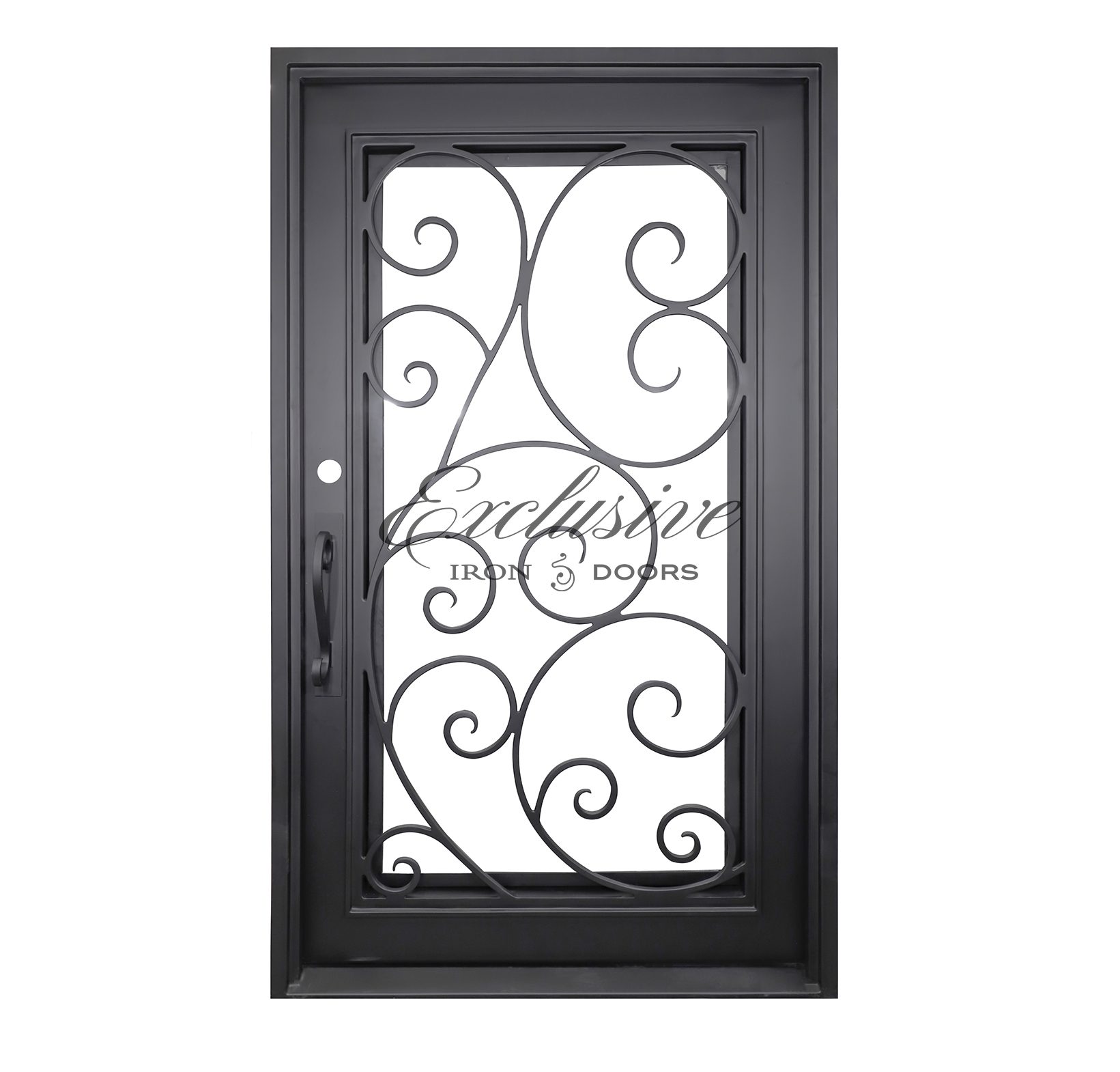 Zabala Square Custom Iron Door